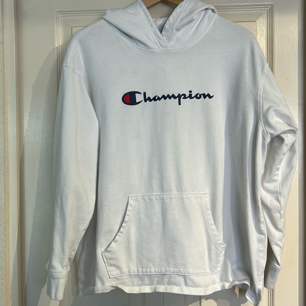 Champion Jersey Knit Pullover Hoodie